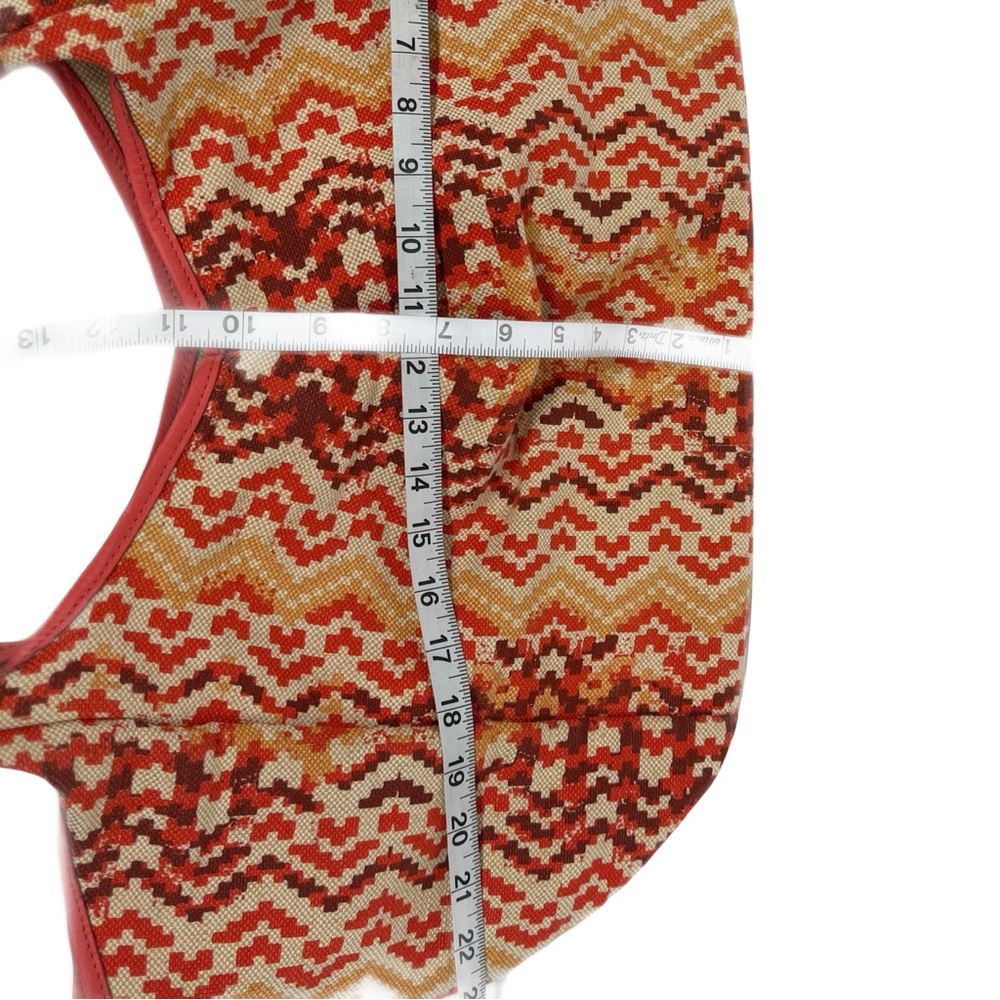 Rafe New York Playa beach bag XL orange multicolor - great condition 23” wide - Picture 8 of 15
